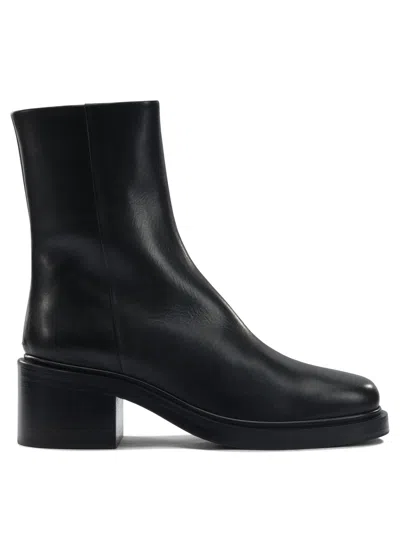 Aeyde "teddy" Ankle Boots In Black
