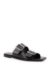 Aeyde Tonya Leather Sandals With Double Strap