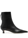 Aeyde Sofie Suede Ankle Boots In Black