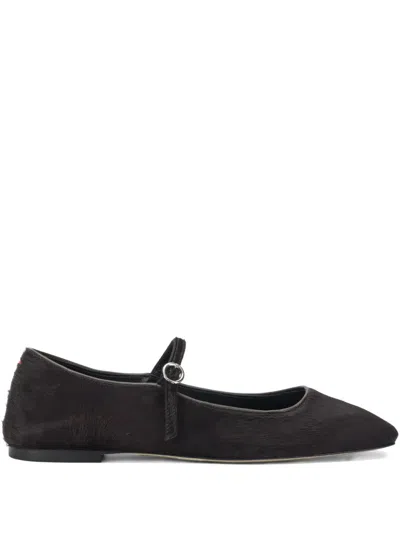 Aeyde Uma Ballet Flats In Black