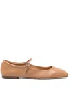 Aeyde Uma Ballet Flats In Brown