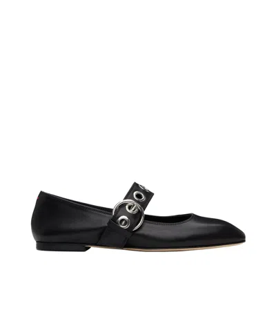 AEYDE AEYDE UMA EYELET BALLERINA FLATS