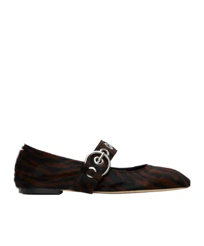 AEYDE UMA EYELET MARY JANE BALLET FLATS