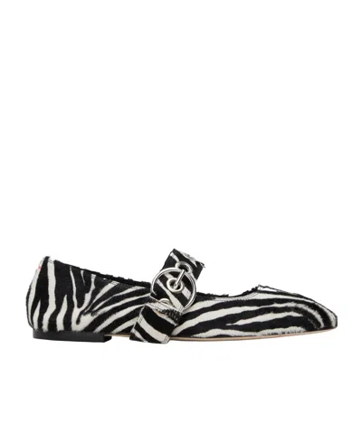 AEYDE UMA EYELET MARY JANE BALLET FLATS