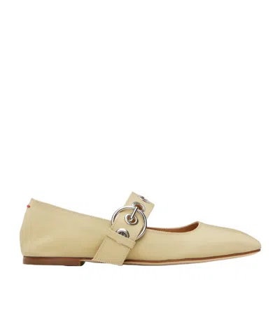 AEYDE UMA EYELET MARY JANE BALLET FLATS