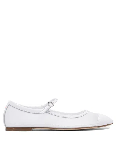 Aeyde "uma Eyelet" Mary Jane Bellet Flats