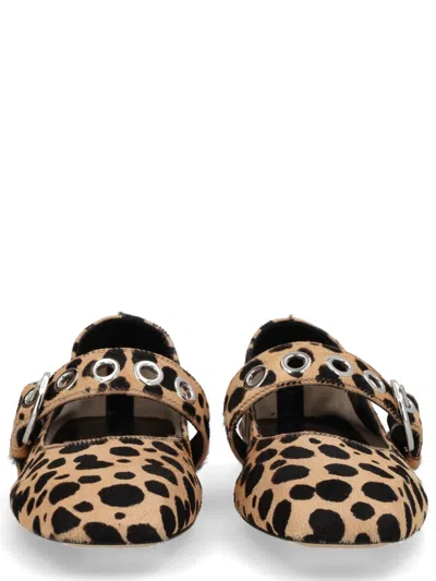 Aeyde Uma Flat In Multicolor