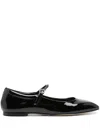 AEYDE UMA LEATHER BALLERINA SHOES
