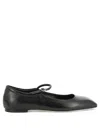 Aeyde Maryjane Leather Ballerina Shoes