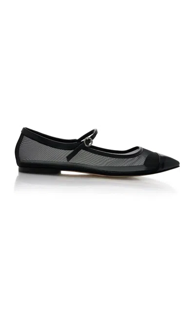 AEYDE UMA MESH MARY JANE FLATS