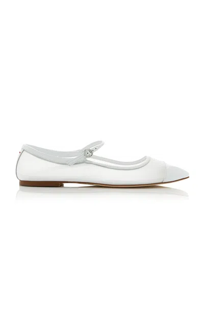 AEYDE UMA MESH MARY JANE FLATS