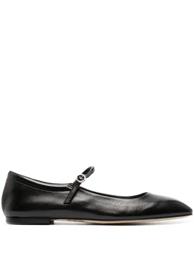 AEYDE UMA NAPPA LEATHER BALLERINAS,A11.FL.RAZS8MFL.0122.800 095 BLACK