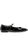Aeyde Uma Ballet Flats In Black