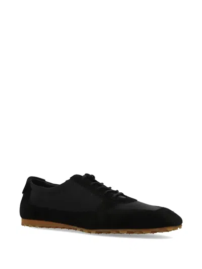 Aeyde Uma Slim Sneakers In Black