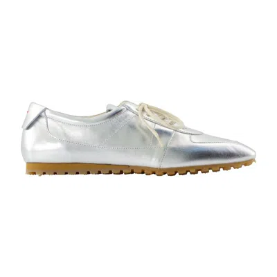 Aeyde Uma Sneakers In Silver