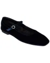 Aeyde Mary Jane Shoes With Flat Soles In Blue