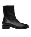 Aeyde Vincent Leather Ankle Boots In Black