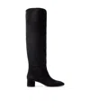 Aeyde 45mm Willa Boots In Black