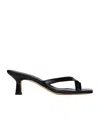 Aeyde Wilma Nappa Sandal In Black