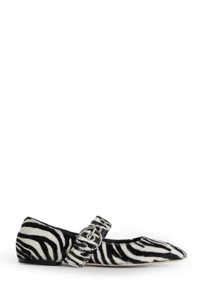 AEYDE UMA EYELET PONYHAIR MARY-JANES