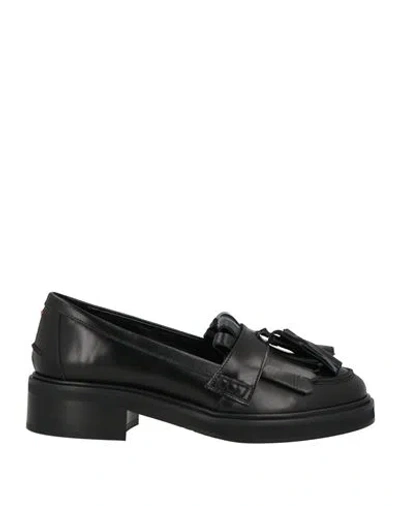 Aeyde Woman Loafers Black Size 7 Leather