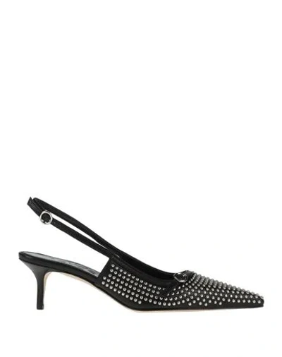 Aeyde Woman Pumps Black Size 6 Leather