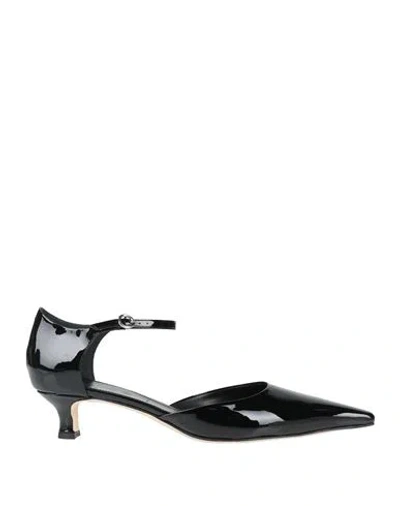 Aeyde Woman Pumps Black Size 8.5 Calfskin