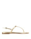 Aeyde Ella Nappa Leather Laminated Sandals Laminated Gold In Gold