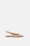 Aeyde Women Annora Kid Suede Leather Sand In Neutral