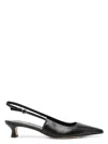 Aeyde Catrina Leather Kitten-heel Slingback Pumps