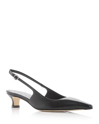 AEYDE WOMEN'S CATRINA SLINGBACK KITTEN HEEL PUMPS