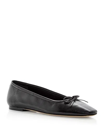Aeyde Women's Delfina Bow Ballet Flats In Black