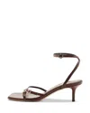 Aeyde Women's Libby Sandals In Burgundy
