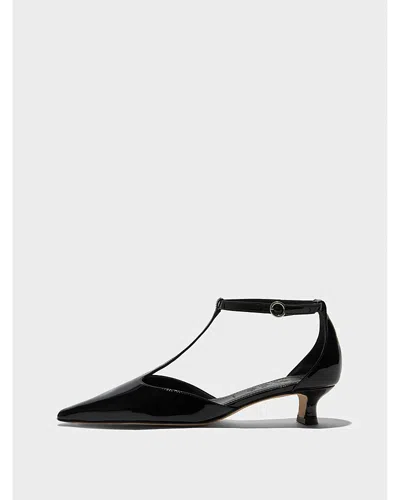 Aeyde Women's Liz T Strap Pumps In Black