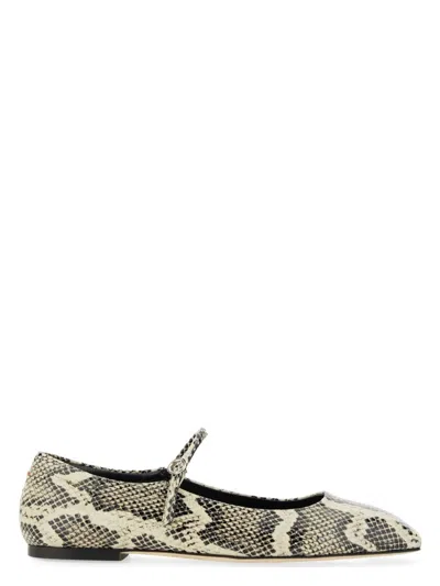 AEYDE WOMEN'S MARY JANE UMA SANDAL | SIZE 37 | RKLS08FL68 COLOR CREAMY