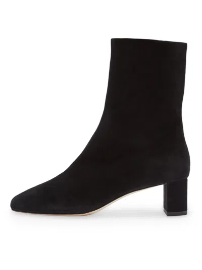 Aeyde Women's Millie 45mm Suede Ankle Boots In Black