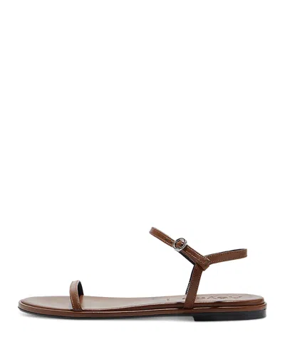 Aeyde Women's Nettie Ankle Strap Sandals In Brown