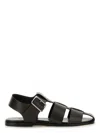 Aeyde Strappy Open Toe Flat Sole Sandals