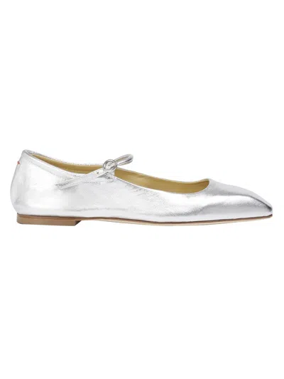Aeyde Women's Uma Metallic Mary Jane Ballerina Flats In Gold