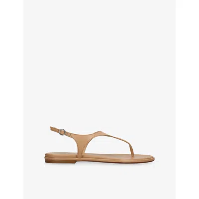 Aeyde Raine Leather Thong Sandals In Multi