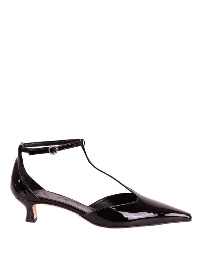 Aeyde Pony Hair Pumps In Black