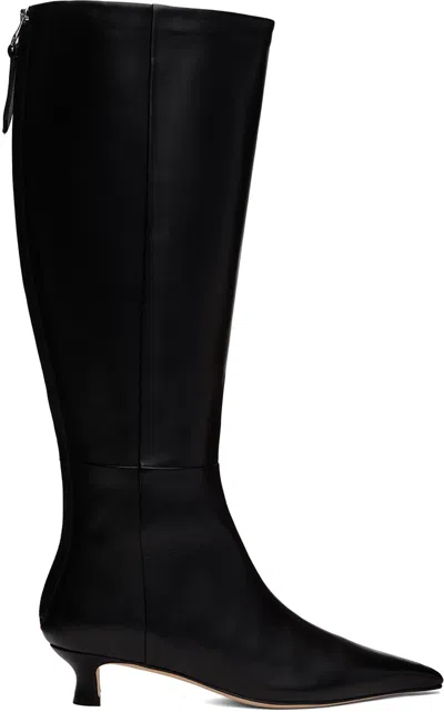 AEYDE ZIPPERED BOOTS