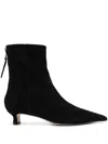 Aeyde Black Zoe Boots In Black