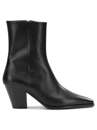 Aeyde “hedvig”拉链踝靴 In Black