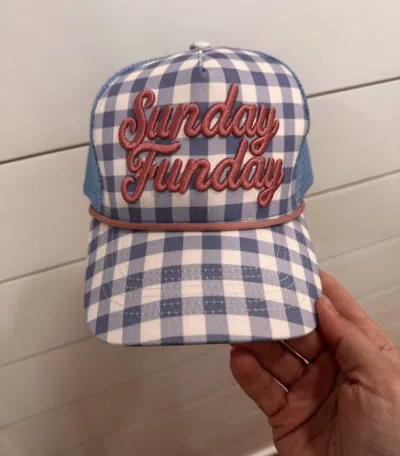 Af Designs Sunday Funday Hat In Blue