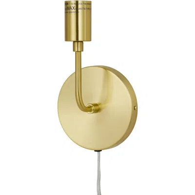 Af Lighting Calla Single Wall Sconce, 9"hx5"wx4"e, 1-40w Edison Bulb, Plug