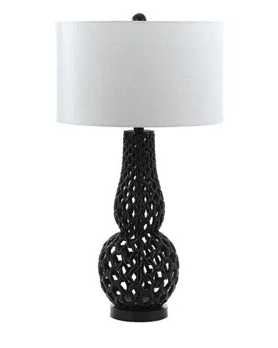 Af Lighting Chain Link 31in Table Lamp In Black