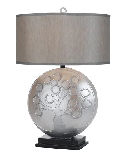Af Lighting Horizon 29.5in Circle Of Life Table Lamp In Multi