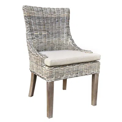 Afd Alfresco Dining Chair Kuba Weave Savannah Wash