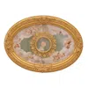 Afd Cherubs Sky Oval Chandelier Ceiling Medallion 44in